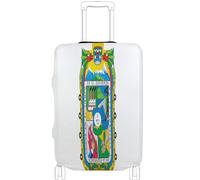 GuoChe Protezione per bagagli multi-formato per la maggior parte dei bagagli standard, morbida copertura antiscivolo per bagagli da viaggio, Bandiera di Puebla, L 26-28 in, Vintage
