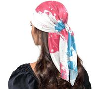 GuoChe Sciarpa di seta Pashmine Testa calda per sera bufanda elegante para mujer, Bandiera Usa Grunge, One Size