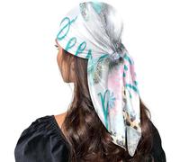 GuoChe Sciarpa di seta Scialli E Avvolge Elegantes Sera per Natale sciarpa chal para mujer, Solo una ragazza che ama il pinguino, One Size