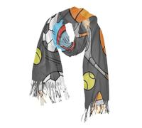 GuoChe Sciarpa invernale per le donne scialle cashmere Multi Sport articoli grandi sciarpe oversize involucri