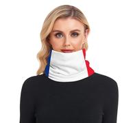 GuoChe Sciarpe per donne e uomini, termiche, spesse e calde, foderate in pile per la corsa, Bandiera di Saint Barthélemy, One Size