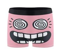 GuoChe Sugar Rush Look - Boxer da uomo traspirante, intimo rinfrescante per interni, Look Sugar Rush, X-Large