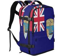 GuoChe Zaino impermeabile da 20 l, con scomparto per scarpe indipendente per studenti universitari, bandiera, di, sud, georgia, e, il, sud, sandwich, One Size, Zaini multiuso di base
