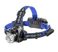 GUODDM Lampada Frontale A LED for Immersioni, Torcia Frontale Luminosa da 1000 Lm, Controllo del Sensore, Ricarica con Batteria A Lunga Durata, Torcia Frontale