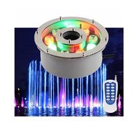 GUODDM Luce Subacquea Impermeabile - Luce per Fontana A LED da Incasso con Cambio Colore RGB(RGB,9W(24V))