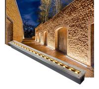 GUODDM Luci Paesaggistiche - Faretti da Incasso for Esterni - Faretto LED, Lampada Interrata Incorporata A LED Rettangolare AC 85-265V(White Light,6W)