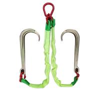 GUODDM Ostacolo Auto Gancio per Rimorchio A J - con Custodia Protettiva; Catena di Sicurezza per Traino su Rimorchi A Pianale; Catena di Traino con Briglia A V