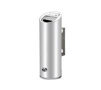 GUODDM Posacenere da Parete in Acciaio Inossidabile per Uso Commerciale Esterno, Contenitore per Mozziconi di Sigaretta per Casa, Giardino, Patio, Centro Commerciale, Ufficio(A)