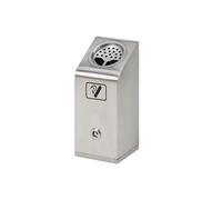 GUODDM Posacenere da Parete per Esterni, Contenitore per Mozziconi, Cestino per Sigarette A Muro - Ideale Stazione di Raccolta per Fumatori - Pratico Supporto per Pub, Club, Giardini E Uffici(A)