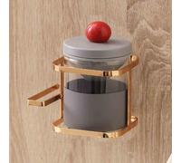 GUODDM Posacenere in Vetroceramica A Due Scomparti - da Parete per WC, con Coperchio Antivento E Struttura in Acciaio Inossidabile, Sicuro per Interni Ed Esterni, Ideale per La Ristorazione(D)