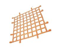 GUODDM Reti di Sollevamento Merci - Rete di Sollevamento in Poliestere, Resistenza allo Strappo della Maglia, Cinghie di Sicurezza per La Movimentazione(1.5 X 1.5m/Mesh 10cm/Load 500kg)