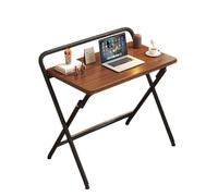 GUODDM Scrivania Pieghevole In Legno, Piccoli Comodini, Semplici Scrivanie Da Ufficio, Ideali Per Aule Di Formazione E Spazi Ridotti, Nessun Montaggio Richiesto(A)