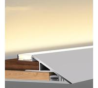 GUODDM Strisce LED for Montaggio A Superficie, Lineare A Soffitto, Profilo in Alluminio for Uplight E Downlight, Illuminazione Ambientale Ideale for Soggiorno, Camera da Letto E Corridoio