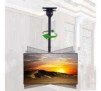 GUODDM Supporto TV Regolabile A Soffitto E A Parete, con Rotazione E Inclinazione A 360°, Compatibile con La Maggior Parte dei Monitor LCD da 32 A 55 Pollici, con Portata Massima di 50 kg(1m)