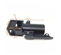 GUOFHUIO 1 pz D30/35/40/50 mm connettore for tubo in fibra di carbonio con braccio pieghevole giunto pieghevole in lega di alluminio for RC Agriculture UAV(50mm horizontal fold)