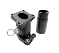 GUOFHUIO 1 pz D30 Base di montaggio del carrello di atterraggio for RC Multi-copter Treppiede in tubo di carbonio da 30 mm Connettore in lega di alluminio