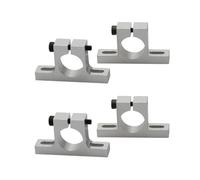 GUOFHUIO 4 pezzi modello drone a forma di T in lega di alluminio morsetto clip sede motore for tubo in fibra di carbonio diametro 12 mm(14mm)