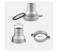 GUOFHUIO Raccordi for Pompe idrauliche da 3 Pollici, Chiave di Collegamento for Tubi in Alluminio con Guarnizione, Dado a Vite, Raccordo for Tubo di Collegamento della Pompa(3 Change 2 inch)