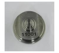 GUOFHUIO Ugello spruzzatore 1.0 1.5 2.0 in acciaio inox/ottone a ventaglio, testina spruzzatrice for drone di protezione delle piante T16 T20(Steel SX11001VS 1.0)