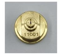 GUOFHUIO Ugello spruzzatore 1.0 1.5 2.0 in acciaio inox/ottone a ventaglio, testina spruzzatrice for drone di protezione delle piante T16 T20(SX11001 brass 1.0)