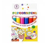 Guohetuk 6 Pezzi Penna Artistica 3D Stile Popcorn più perfici Penne Magiche 3D Facile da Usare Marca Creativi per Artisti e