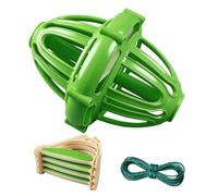 Guohetuk Gioco Tira E Spingi Bambini Intrecciate E Maniglie Robuste per Sviluppare Coordinazione E Adatto per Palestra Domestica E attività, Verde