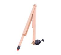 Guohetuk per Lavagna in Legno con Punta Regolabile E per Matita Strumento di per Disegno cnico E Geometria Piana con Corpo Graduato E, Testa In Gomma
