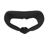 GUOHOQIX Copertura per il viso in silicone VR per Pico Neo3 Protezione per il viso resistente al sudore e alla luce Copertura in silicone Washbale per occhiali VR (Nera)