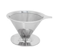 GUOHOQIX Stainless Steel Brew Drip Coffee Filter Funnel Cup Dripper Coffee Machine Accessories