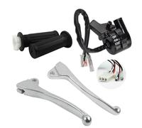 GUOJWOZPJ Interruttore di accensione/spegnimento dell'alloggiamento dell'acceleratore, Leve del Freno, manopole, Gruppo Adatto for PW50 PY50 PW 50 Dirt Pit Bike
