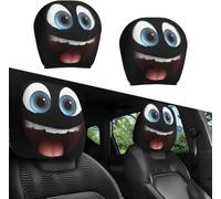 GUOLEIOO Copri poggiatesta Personalizzato per Auto, per Dodge RAM 1500 2500 Journey Nitro RAM 1500 Copripoggiatesta per Seggiolino Auto Auto Divertenti Personalizzati Creativi,C-1Pair