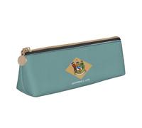 GUOLGP Astuccio con stampa bandiera del Delaware, grande capacità, 21 x 5,6 x 6,1 cm, astuccio triangolare Daily Essentials