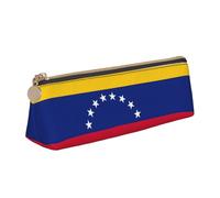 GUOLGP Astuccio con stampa bandiera del Venezuela, elegante, grande capacità, 21,9 x 5,6 x 6,1 cm, astuccio triangolare Daily Essentials