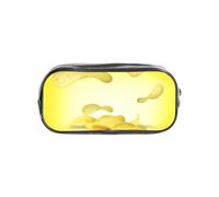 GUOLGP Astuccio trasparente con stampa patatine fritte per studenti ragazzi ragazze astuccio trasparente cancelleria organizzatore sacchetto sacchetto