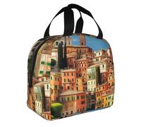 GUOLGP Bella Italia Stampa Adulto Isolato Lunch Bag Funzionalità Praticità Periodi Estesi Temperatura