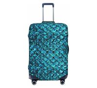 GUOLGP Copertura elastica lavabile per valigie da viaggio con stampa a bilico, Nero , M