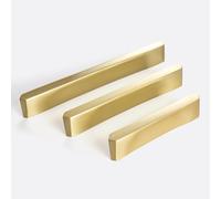 Guolich 2 Pezzi Maniglie per Mobili da Cucina Marrone Maniglie Cucina, Maniglie Armadio Camera da Letto, Pomelli per Mobili, per Cassetto, Armadietti, Porte,Distanza Fori 128mm