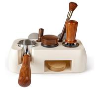 Guolich Stazione Tamper, Tamper Station in ABS per Portafiltro da 51-58 mm, per Macchina da caffè Espresso Barista,Stazione Tamper a Cassetto, Coffee Tamping Station,Barista Station