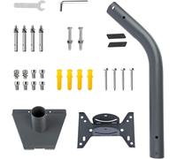 Guolich Supporto Starlink Gen 3, Kit Di Montaggio Starlink Regolabile, Compatibile Con Disco Standard Starlink V3, Kit Starlink Internet Satellite con Adattatore e Tubo Starlink Gen 3, Alluminio