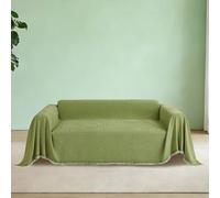 GUOLIXIA Telo Copridivano 3 Posti 180 x 355 cm Traspirante e Resistente Copridivano Universale Lavabile Lavabili Ideale Come Telo Arredo, Salva Divano, Coperta Picnic, Verde