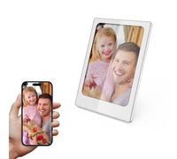GUOMIS Cornice Digitale,4Pollici Cornice Digitale Foto,528 × 768 Cornici digitali per foto,Supporta il caricamento di foto, testo e contatti di emergenza