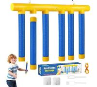 Guopai Catching Sticks Game, Gioco di Riflessi con Bastoncini Cadenti a velocità Regolabile, Giocattolo Allenamento Coordinazione Occhio-Mano per Bambini e Adulti