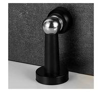 GUOQGXAY Fermaporta a Parete, fermaporta a Pavimento, fermaporta Magnetico, fermaporta in Acciaio Inossidabile Spazzolato, fermaporta Invisibile(Noir)