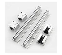 GUOQGXAY Guida lineare Professionale SBR12 da 2 Pezzi D12 300 400 500 600 1000 1200 1500 mm Albero della Guida Blocco Cuscinetto SBR12UU 4 for CNC(1500mm)