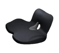 GUOQINGLH Cuscino Sedile Auto per Guidatore per Ford Maverick (HEV) 2024, Memory Foam Cuscino Ortopedico per Sollievo Cuscini Schienale Rialzo Sedile,Black-Normal