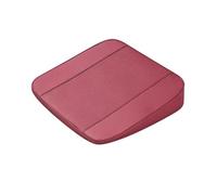 GUOQINGLH Cuscino Sedile Cuneo Auto per Audi A1 A2 A3 A4 A5 A6 A6L A7 A8 A8L, Cuscini per Sedili Conducente Cuscino di Seduta Seggiolino Rialzato Antiscivolo Accessorio,B/red-L/8cm