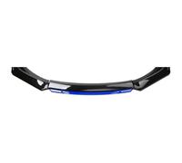 GUOQINGLH Spoiler Anteriore Auto per Ford Fiesta MK7 2011-2017, Frontali Spoiler per Labbro del Paraurti Lip Splitter Canard Protector Bodykit Accessori,C-Black Blue