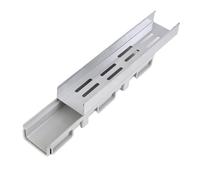 GUOXIAD Canale di Drenaggio in Resina Ad Alta Resistenza con Griglia, Trincea di Drenaggio Assemblata Lunga 50 Cm, Mini Sistemi di Drenaggio da 10x6 Cm, Canale di Drenaggio(Cobble)