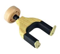 GUOXIAD Guitar Wall Mount, Solid Wood Base Guitar Hook, Gravity-Locking Instrument Rack, Universal Hanger For Acoustic, Classical, Bass, Electric Guitars And Ukuleles(Logs)