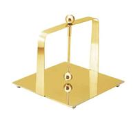 GUOXIAD Porta Fazzoletti da Tavolo in Acciaio Inox, Distributore di Tovaglioli con Coperchio Sollevabile E Base Antiscivolo, Porta Asciugamani di Carta for Ristorante, Bar, Caffetteria(Gold Large)